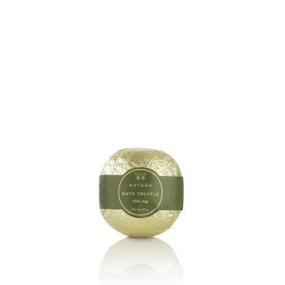 Antara Bath Truffle 100 milligrams in gold foil wrapper