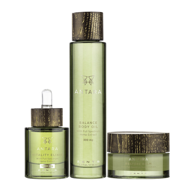 Deep Sleep Trio - Full-Spectrum CBD Kit for Sleep | Antara